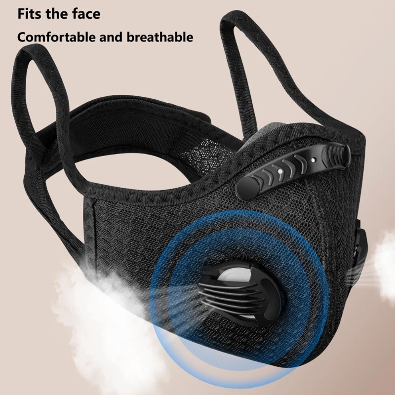 Fahrrad-Gesichtsmaske, sportli – Dust Mask Construction Bewertung und Preis