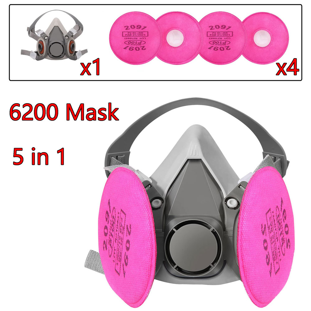 Gasmaske 6200 Set für Fahrzeug – Dust Mask Construction Bewertung und Preis